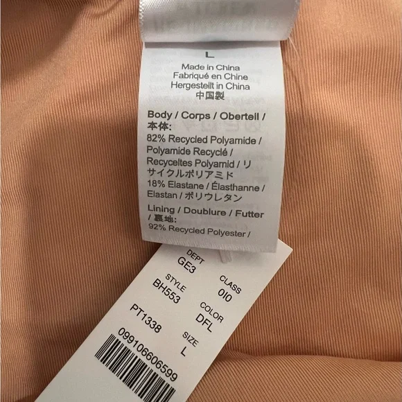 NWT J. Crew Curved-Waist Cheeky Bikini Bottom in Tossed Floral | Size Large - Picture 5 of 8